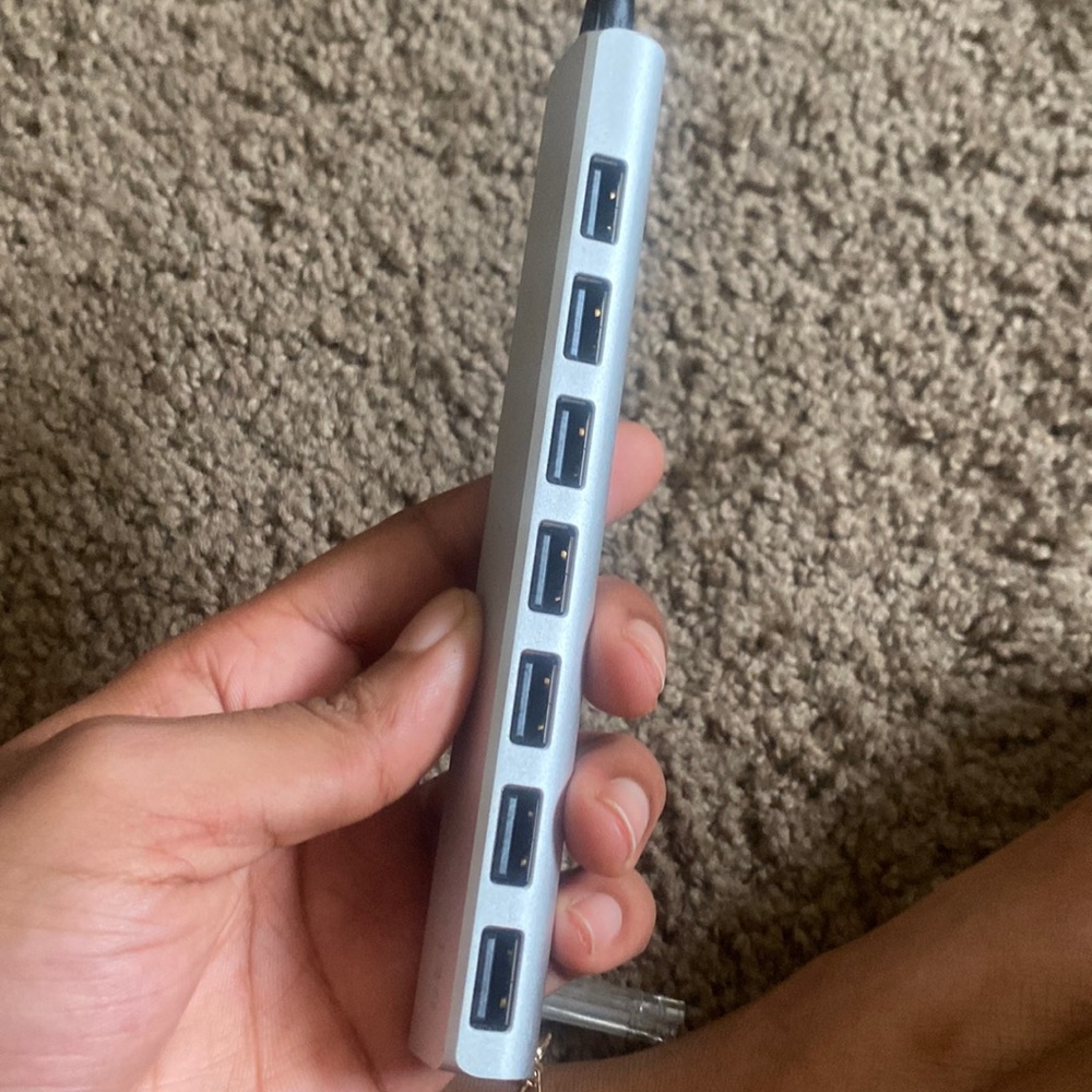 USB and hdmi port